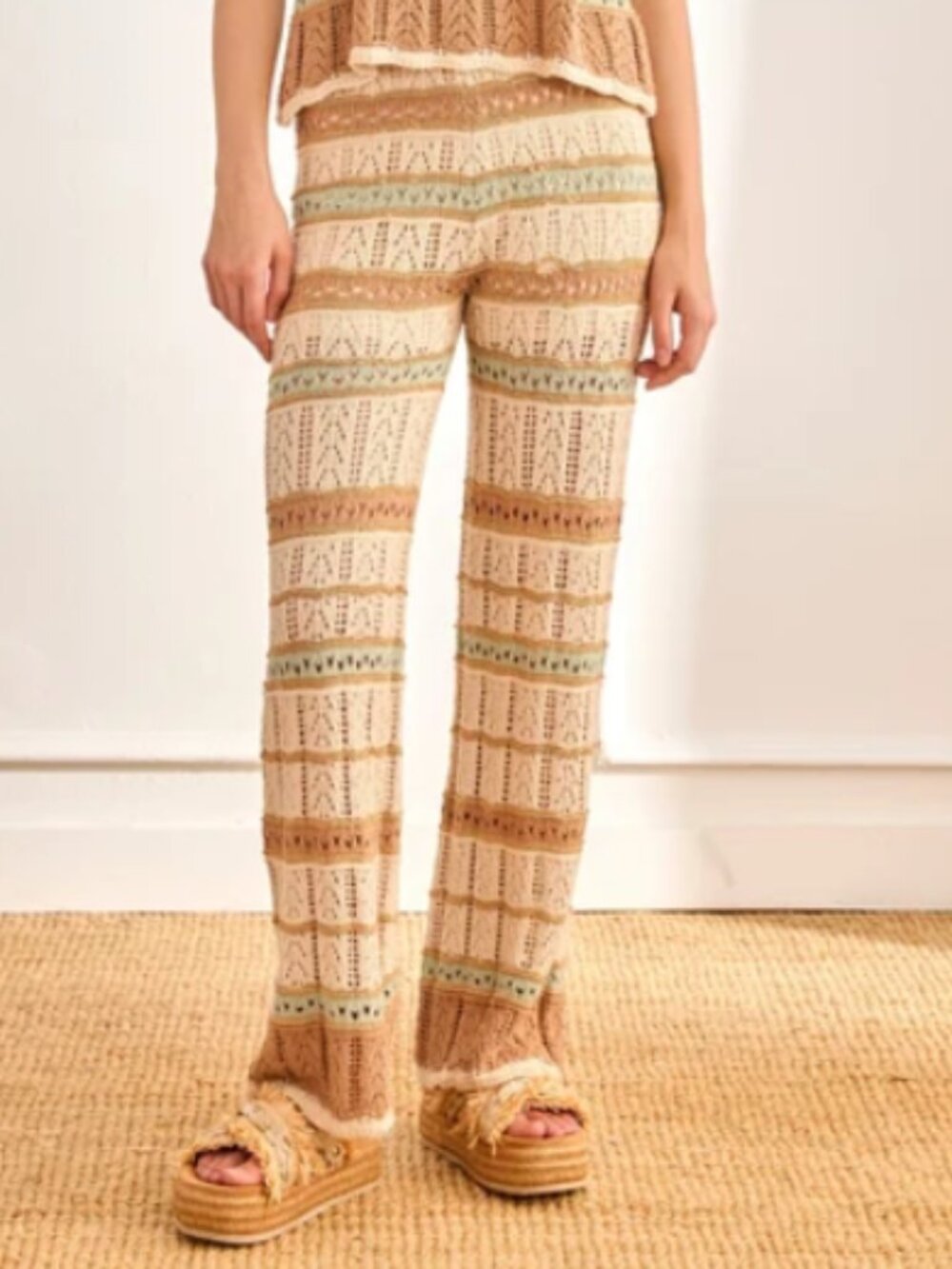 NKN Nekane Crochet Terra Pants